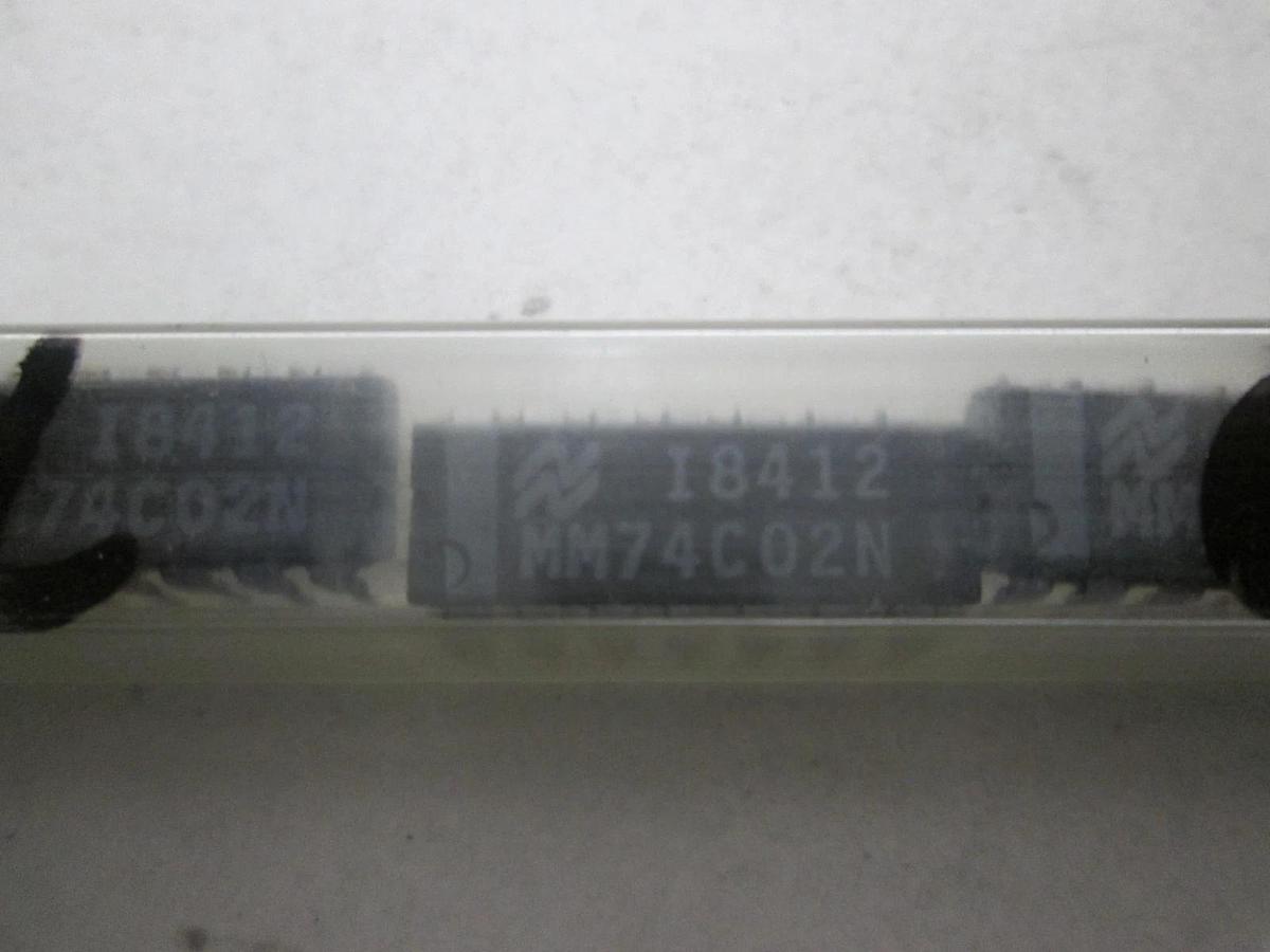 Fairchild, MM74C02N, Integrated Circuit, New, Lot of 15