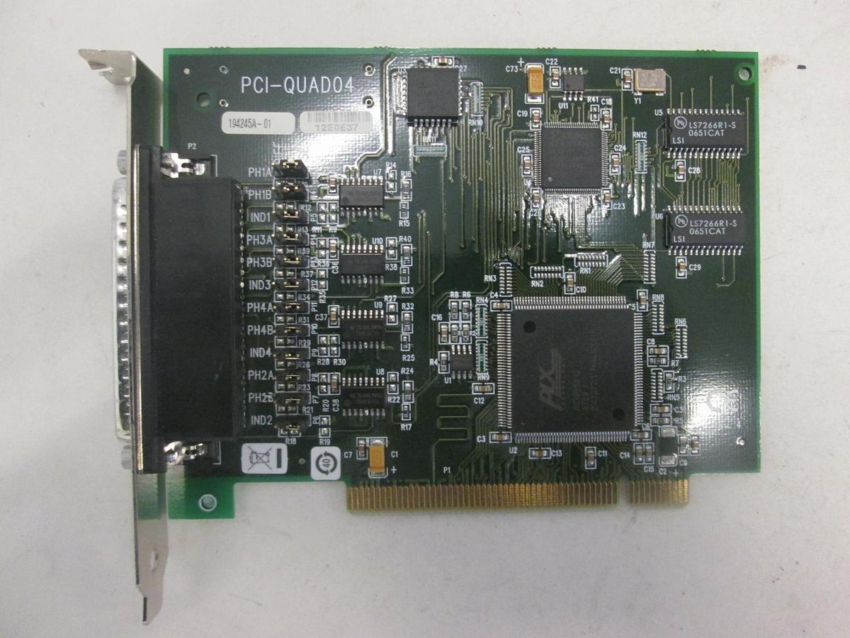 Used Measurement Computing, PCI-QUAD04, Board, Used