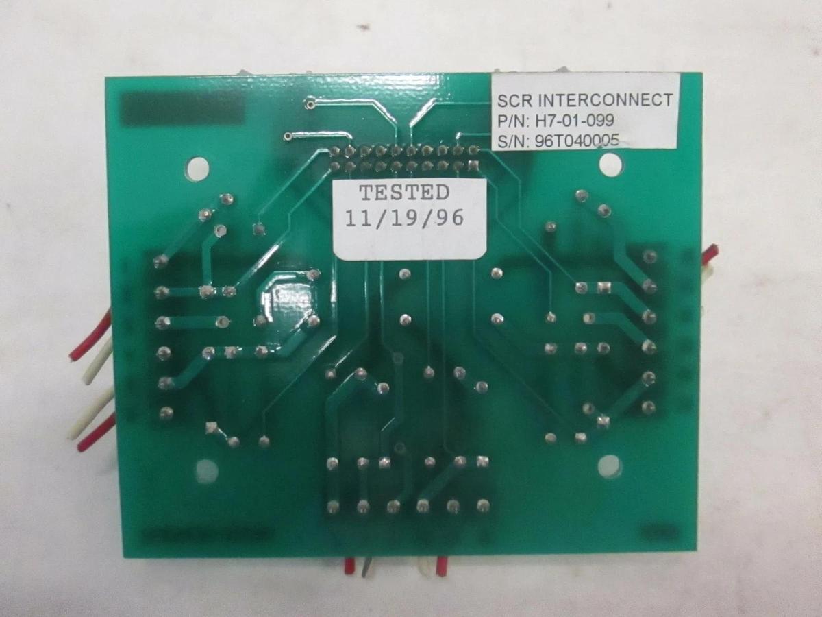 Used Tempress SCR Interconnect PCB Board, 522119, Working When Removed, Used