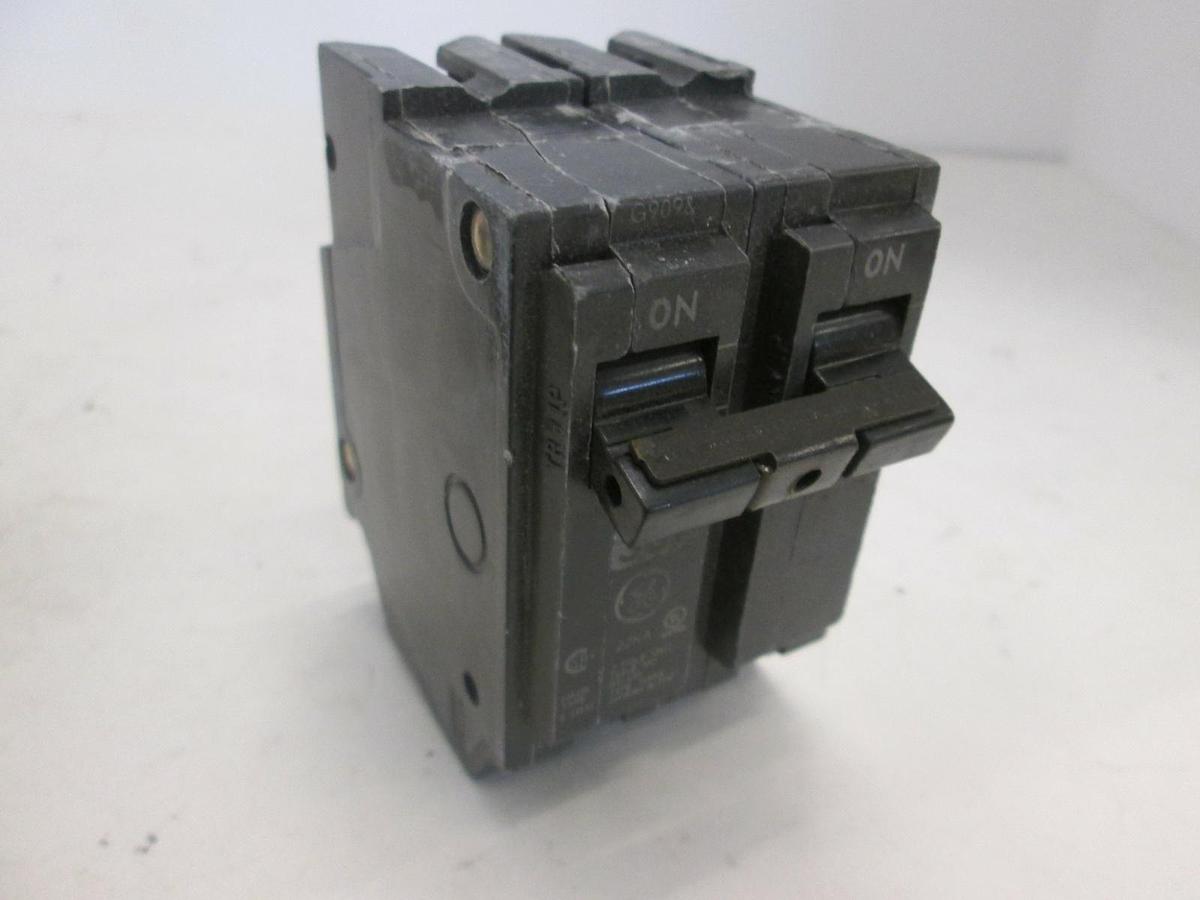 Used General Electric, Circuit Breaker, 22KA Type THHOL, 30A, 2 Pole, Used, Lot of 5