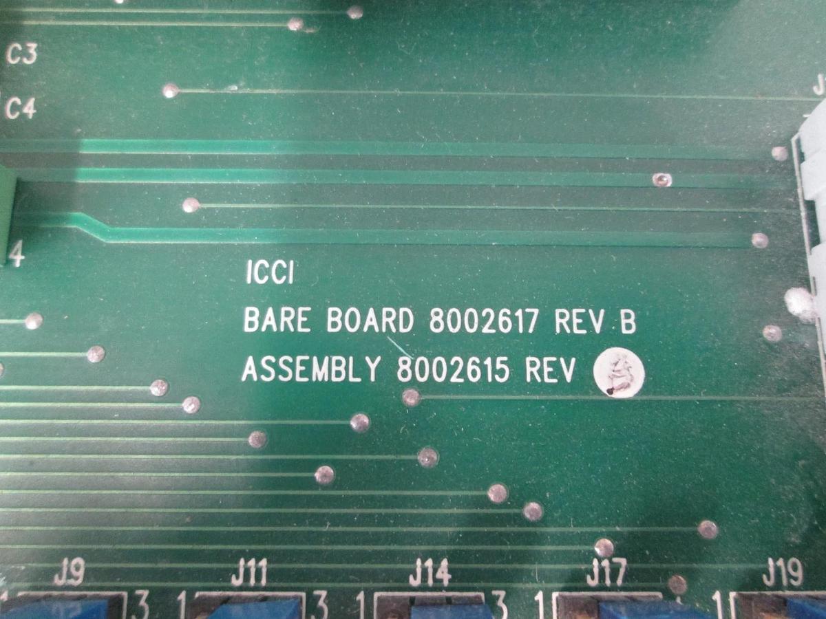 Used ICCI, 8002615, PCB Assy, Used