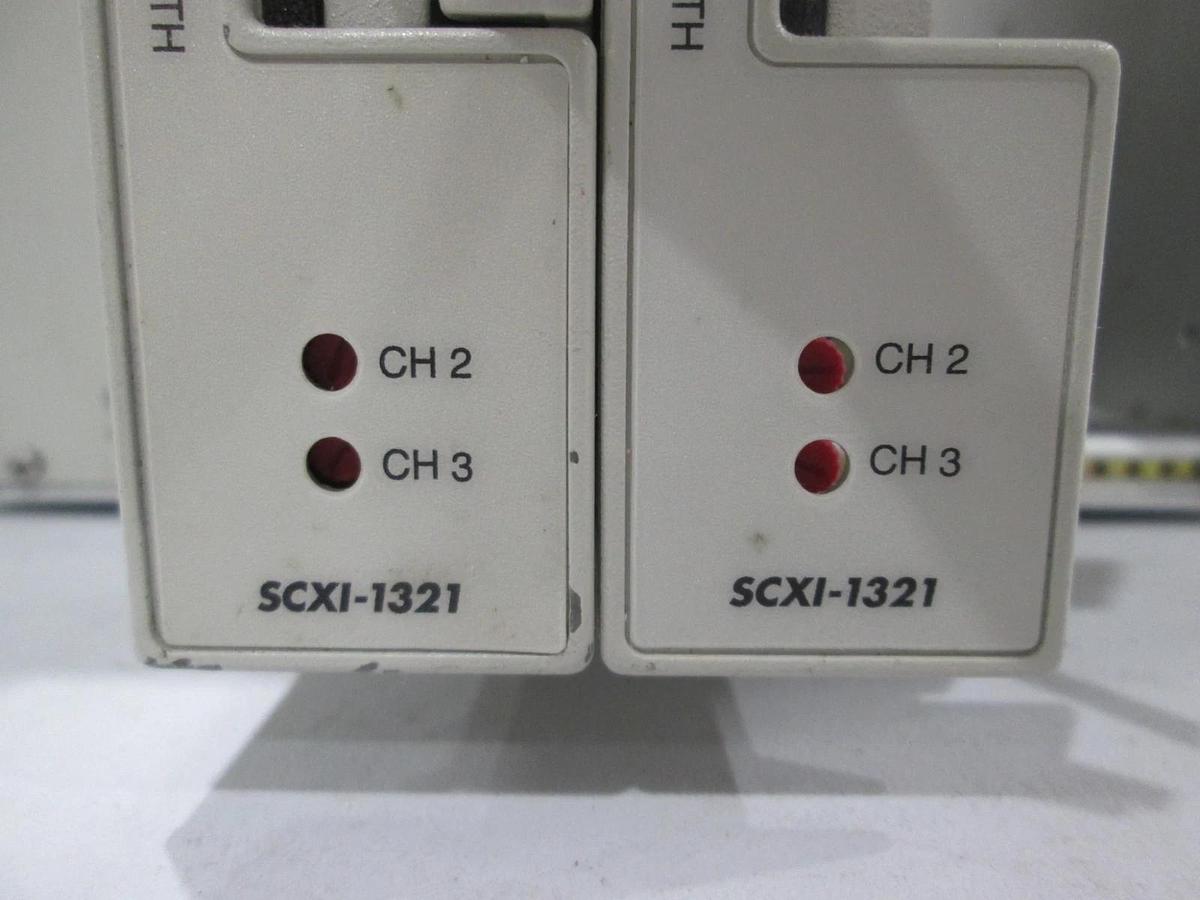 Used National Instruments, SCXI-1000 Chassis w/SCXI-1321 (2), Used