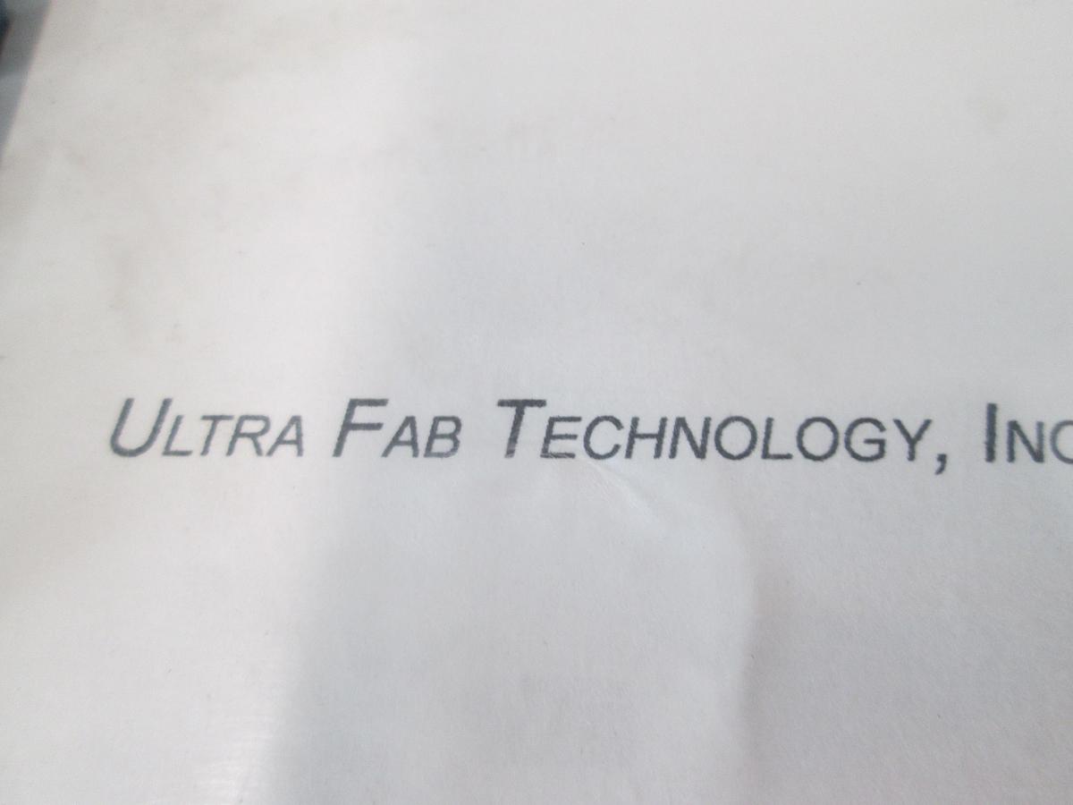 Used Ultra Fab Tech, FAS 032, Sensor Oxide Etch Wet Process Station, Operations Manual, 13490, Used
