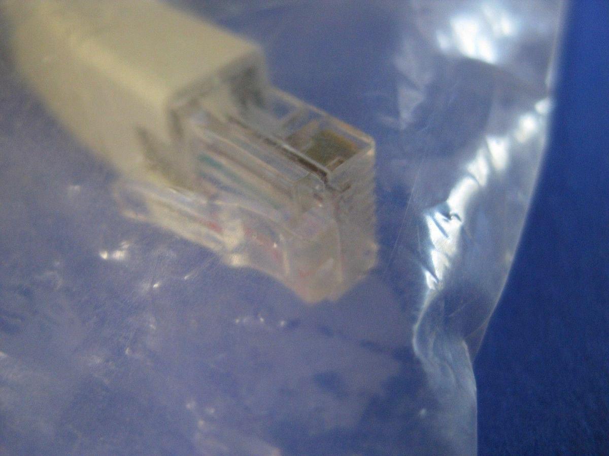 Used UNICOM Ethernet Patch Cable, 1ft, White, Lot of 16