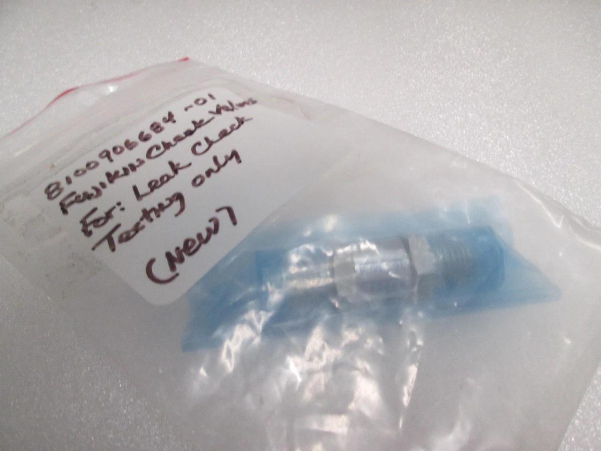 Fujikin, Check Valve, K41Z0000, 8100906684, New