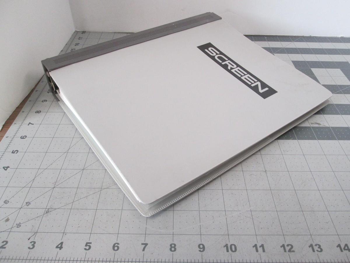Used Screen, D-Spin 636, Service Manual/Parts List, Used