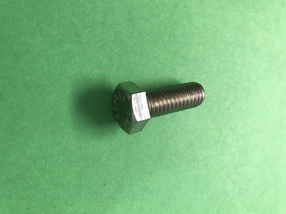 3/8-16 x 1" Hex Head Cap Screw 18-8 sst, Lot of 50 Pieces, New