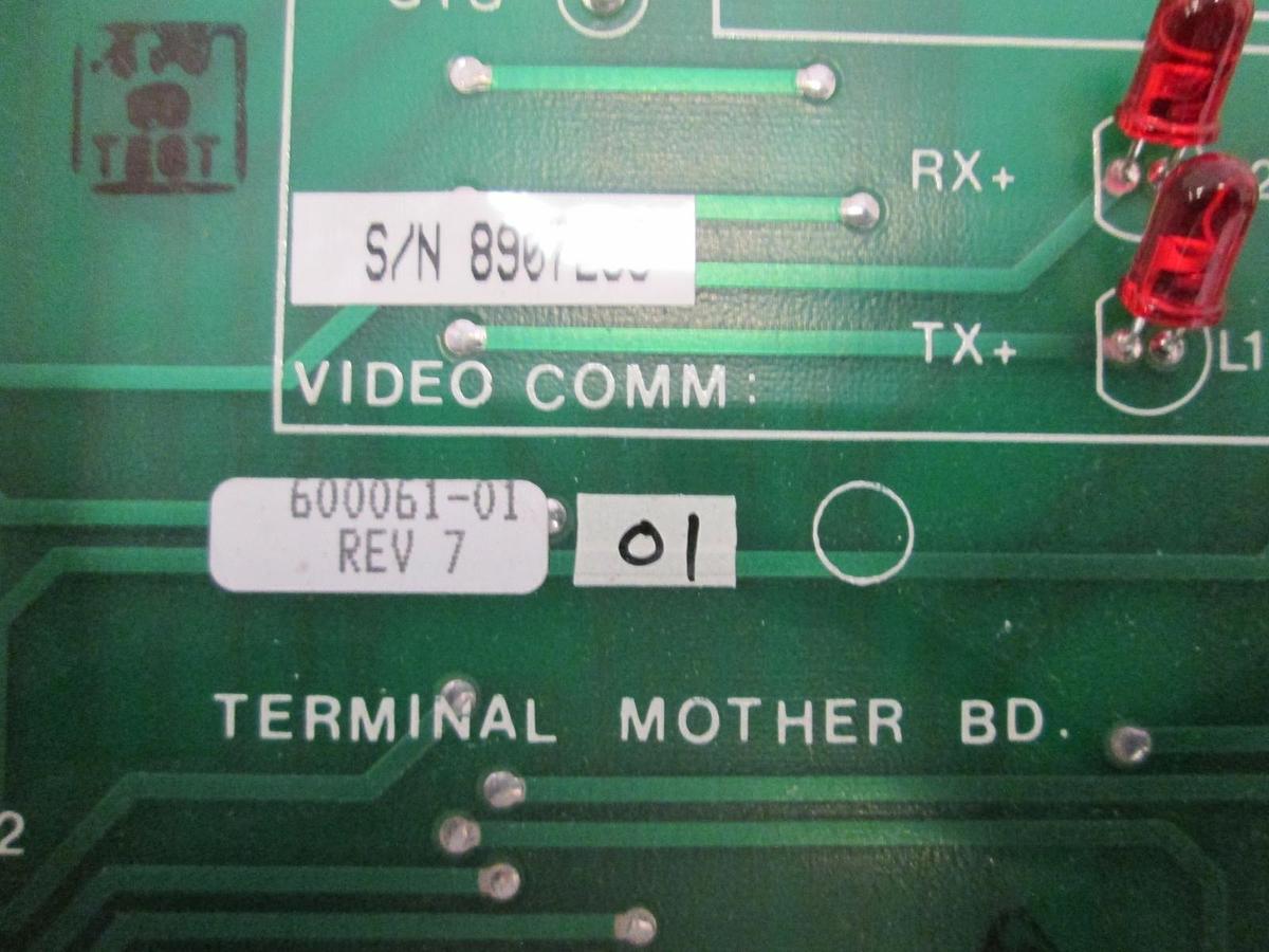Used SVG, 600061-01, Terminal Mother Board Assy, Used