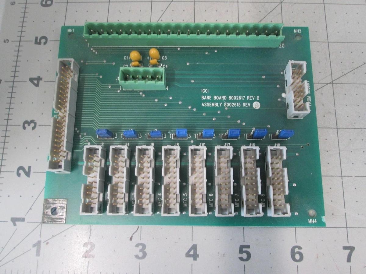 Used ICCI, 8002615, PCB Assy, Used