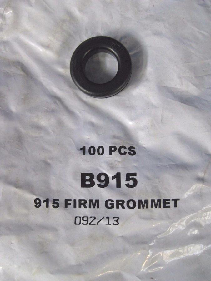 Used Lavelle 915 Firm Rubber Grommet, .562" ID x 1' OD, Lot of 100