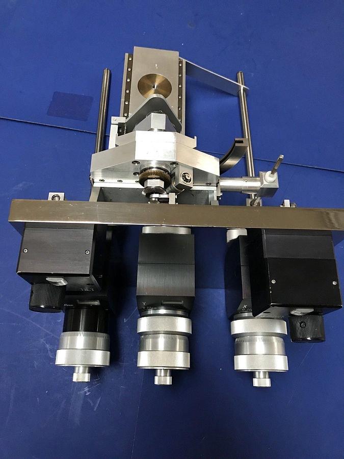 Nanometrics 7200-0588-R 3-Axis Control Mechanism, XYX with Tilt and Rotate, New