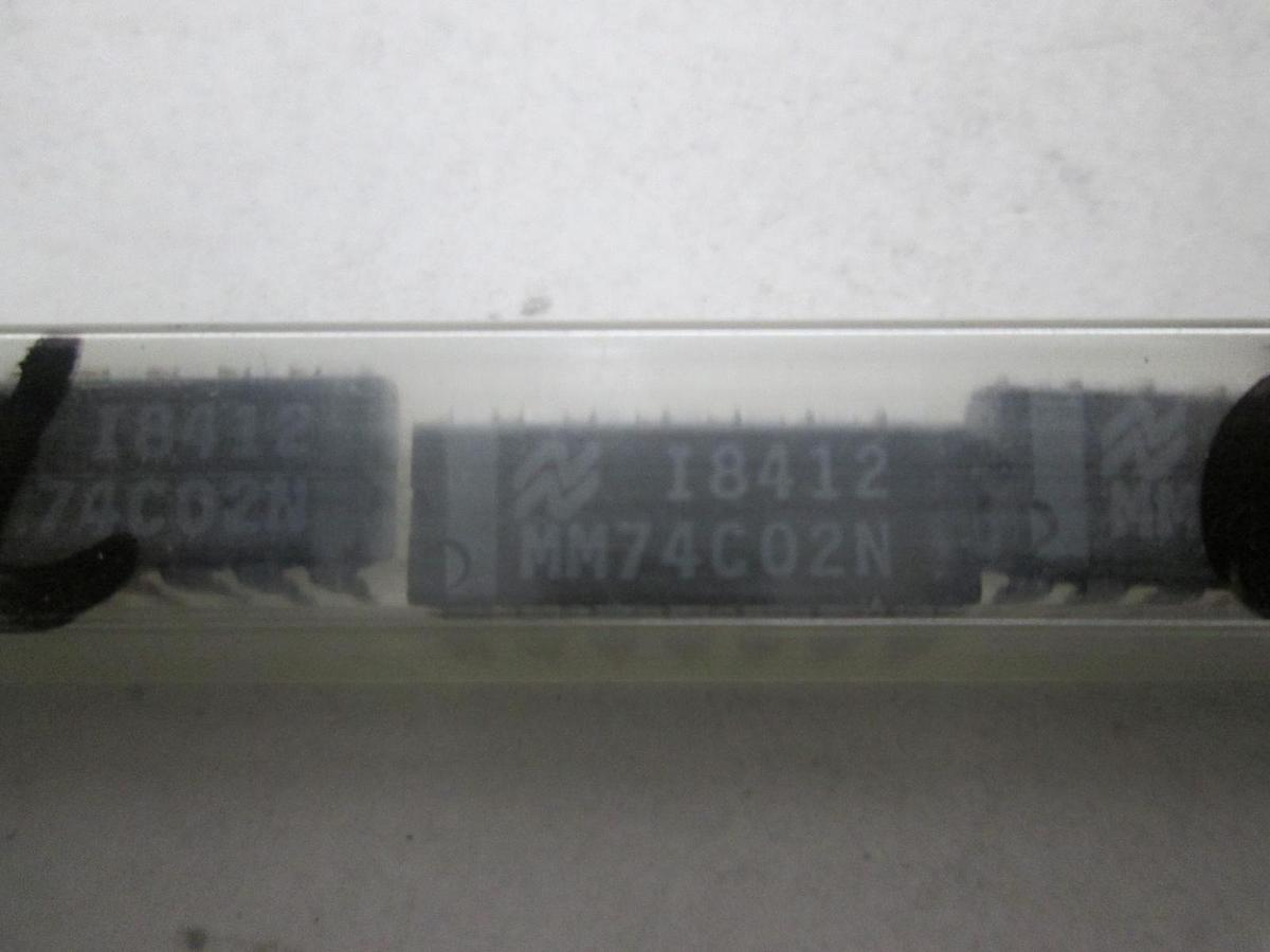 Fairchild, MM74C02N, Integrated Circuit, New, Lot of 15