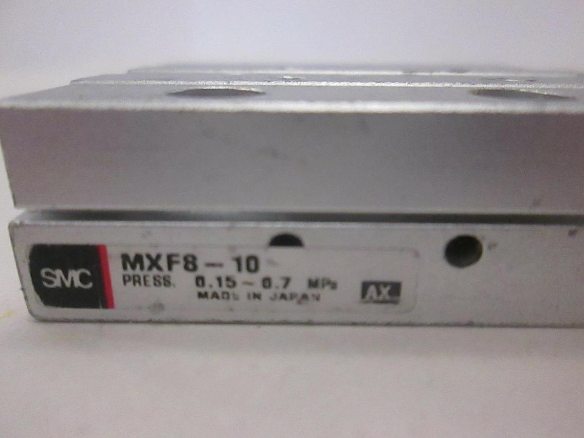 Used SMC, MXF8-10, Pneumatic Slide Cylinder, Used