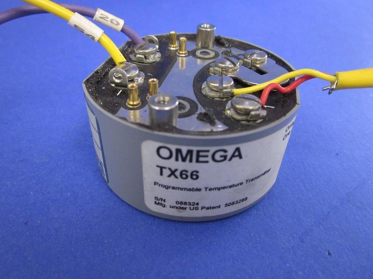 Used OMEGA TX66 Temperature Transmitter, Used