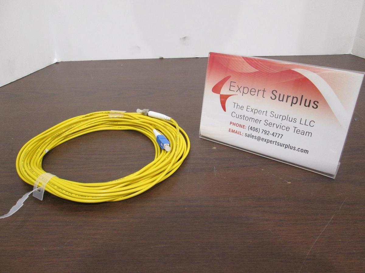 Used FiberWave Corp., FC-SC 10 Meter, Fiber Optic Cable, Used