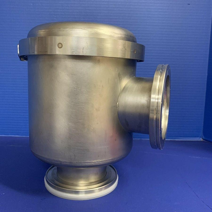 Nor Cal Products FTA-8-3002-ISO Coaxial Forline Trap, ISO 80, used, cleaned