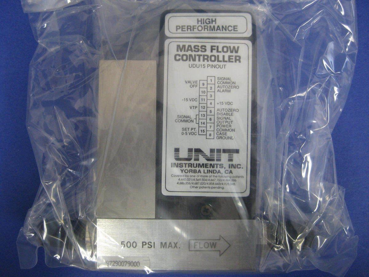 Used Unit UFC-1400N Mass Flow Controller, H2, 500 SCCM, 15 Pin D-Connector, Refurb