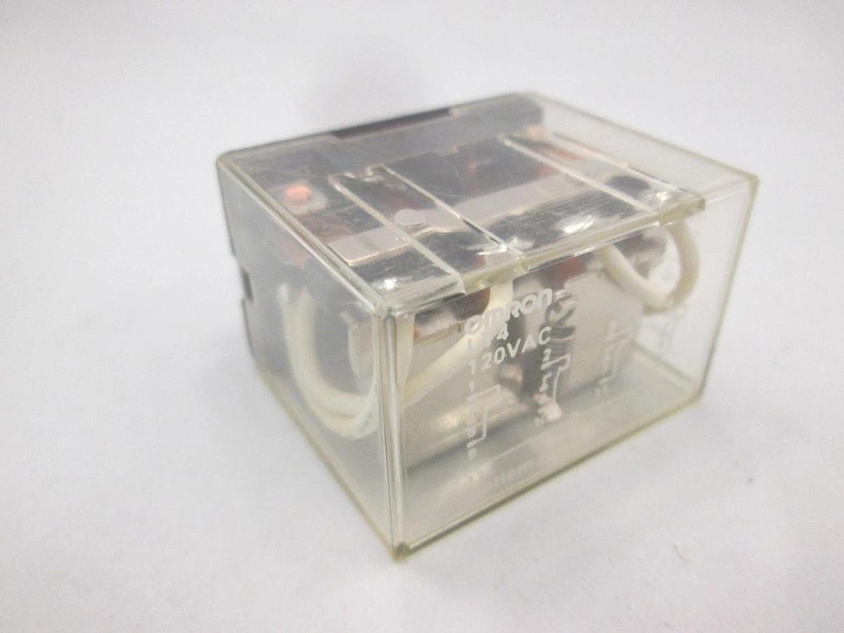 Used Omron, LY4, Relay, 120 VAC, Used