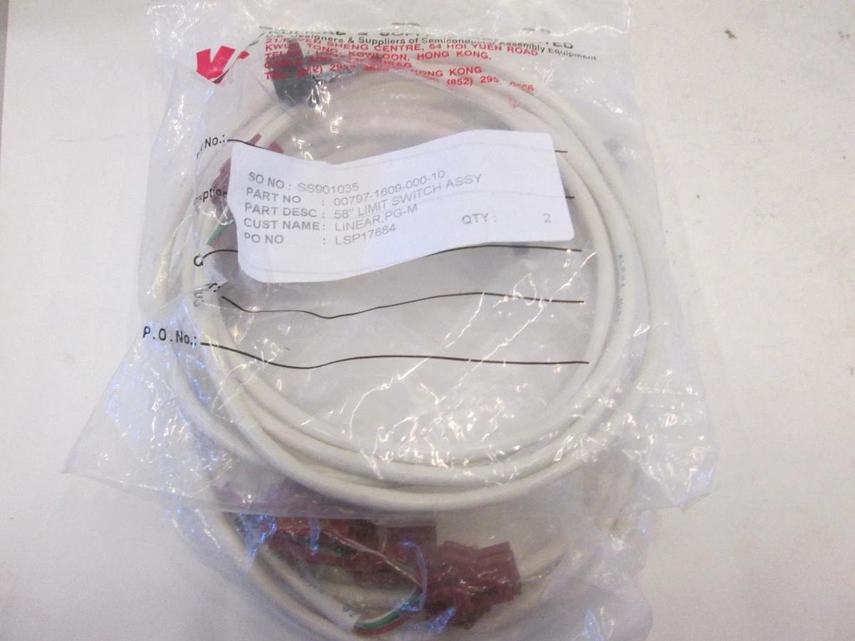 58" Limit Switch Assy, 00797-1609-000-10 New, Lot of 2