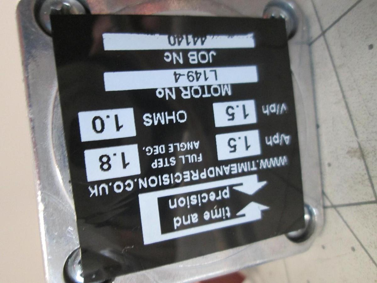 Time and Precision, L149-4, PDS Motor, Full Step Angle Deg 1.8, New