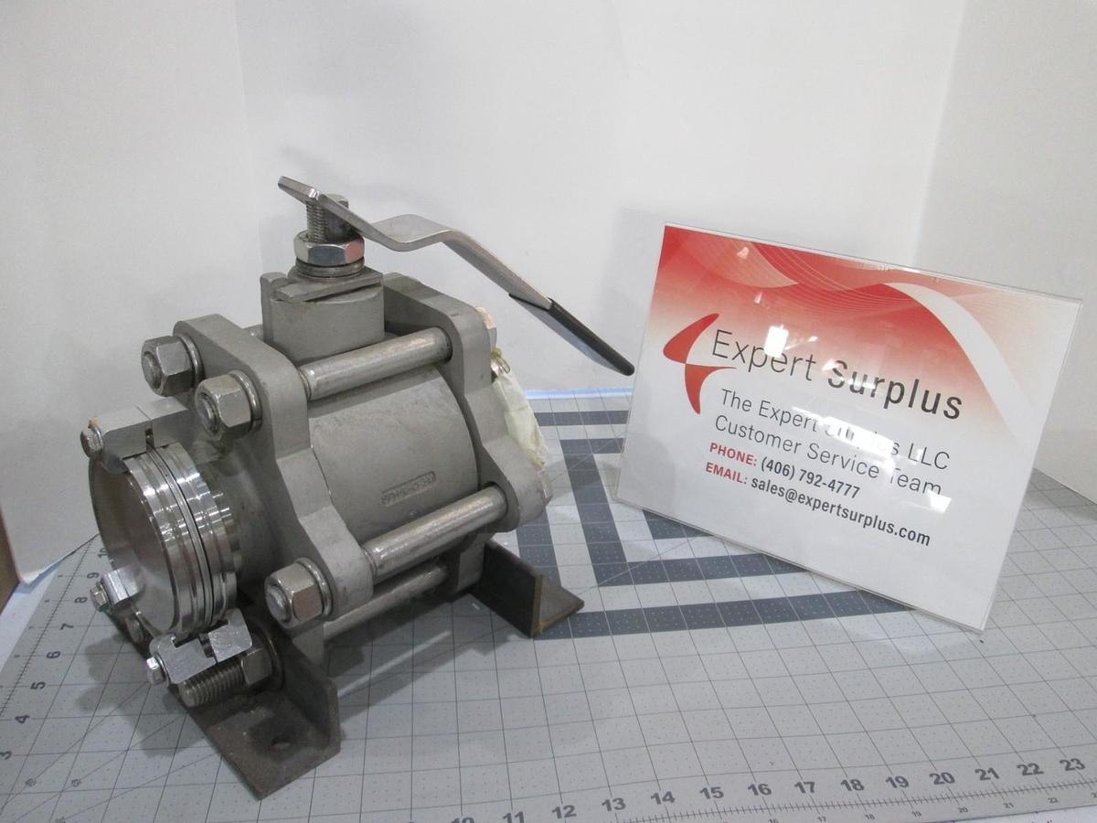 Used PBM, SPH-L-CF3M, Ball Valve, Used