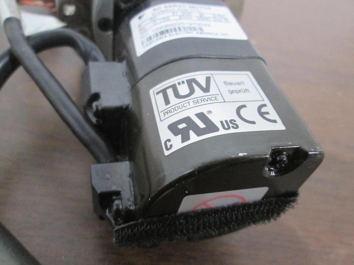 Used Yaskawa Electric, SGMAH-A5A1F41, AC Servo Motor Assy, Used