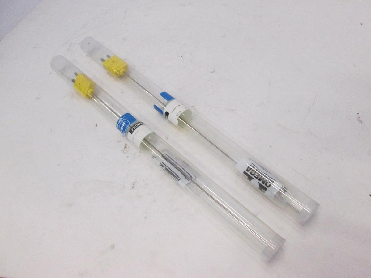 Omega, KQIN-116G-12, Quick Disconnect Thermocouple, New, Lot of 2
