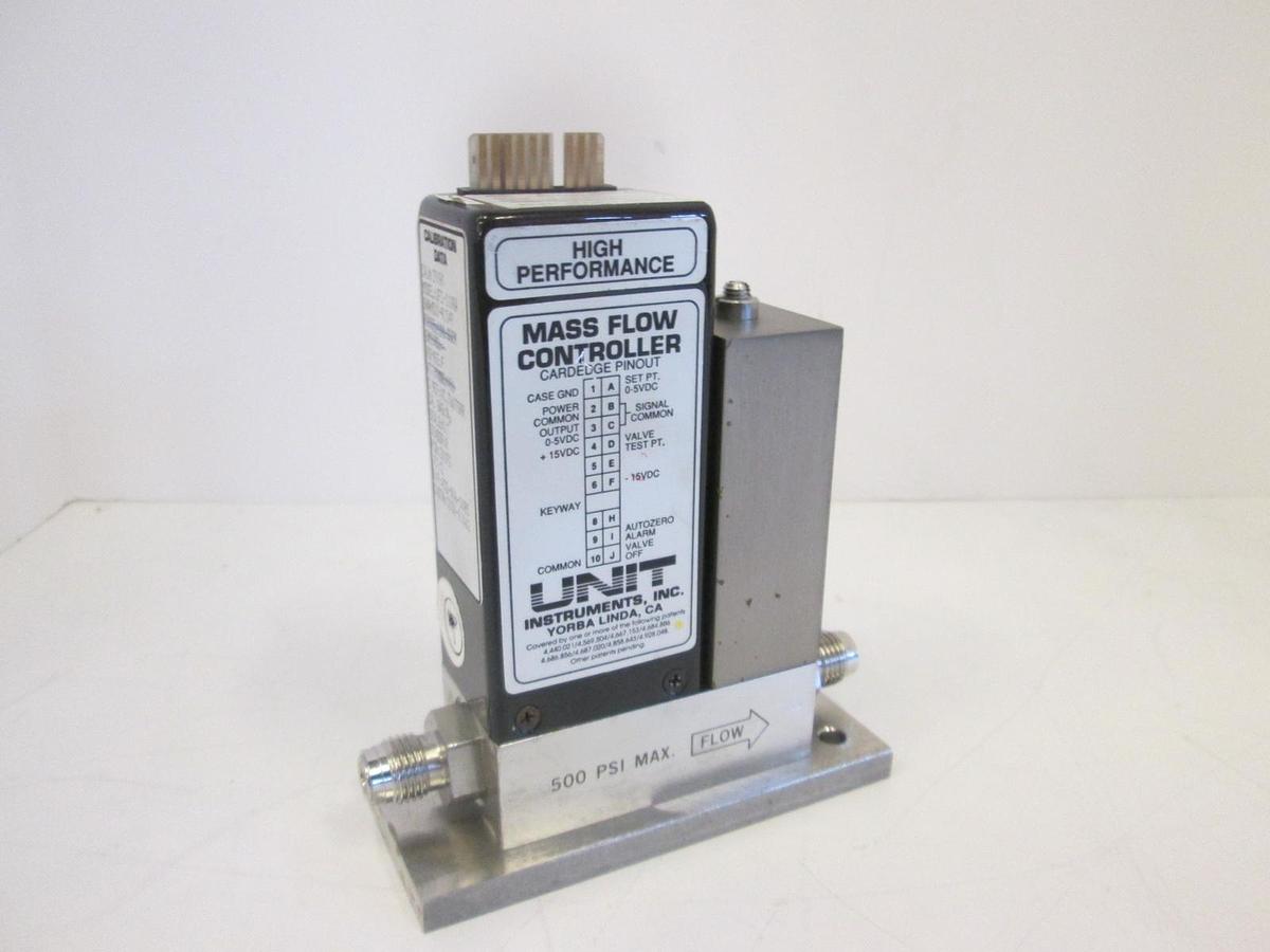 Used Unit Instruments, UFC-1100A, Mass Flow Controller, 150 SCCM, SIH4, Used