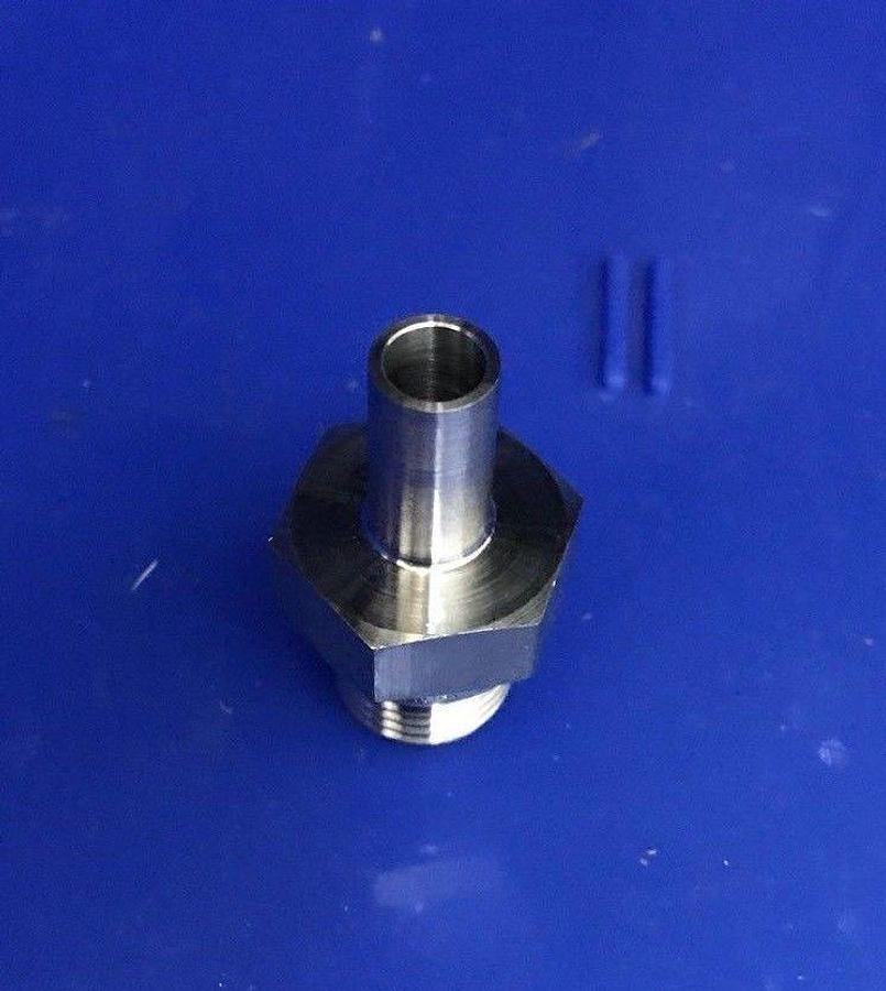 Swagelok Tube Reducer Fitting 1/4" Butt Weld x M16x1.5, Lot of 9