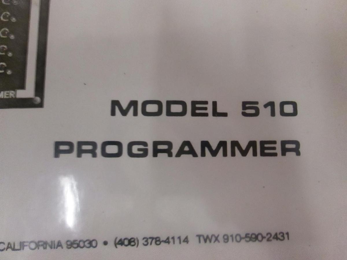Used Corso-Gray Model 510 Programmer Manual, Used