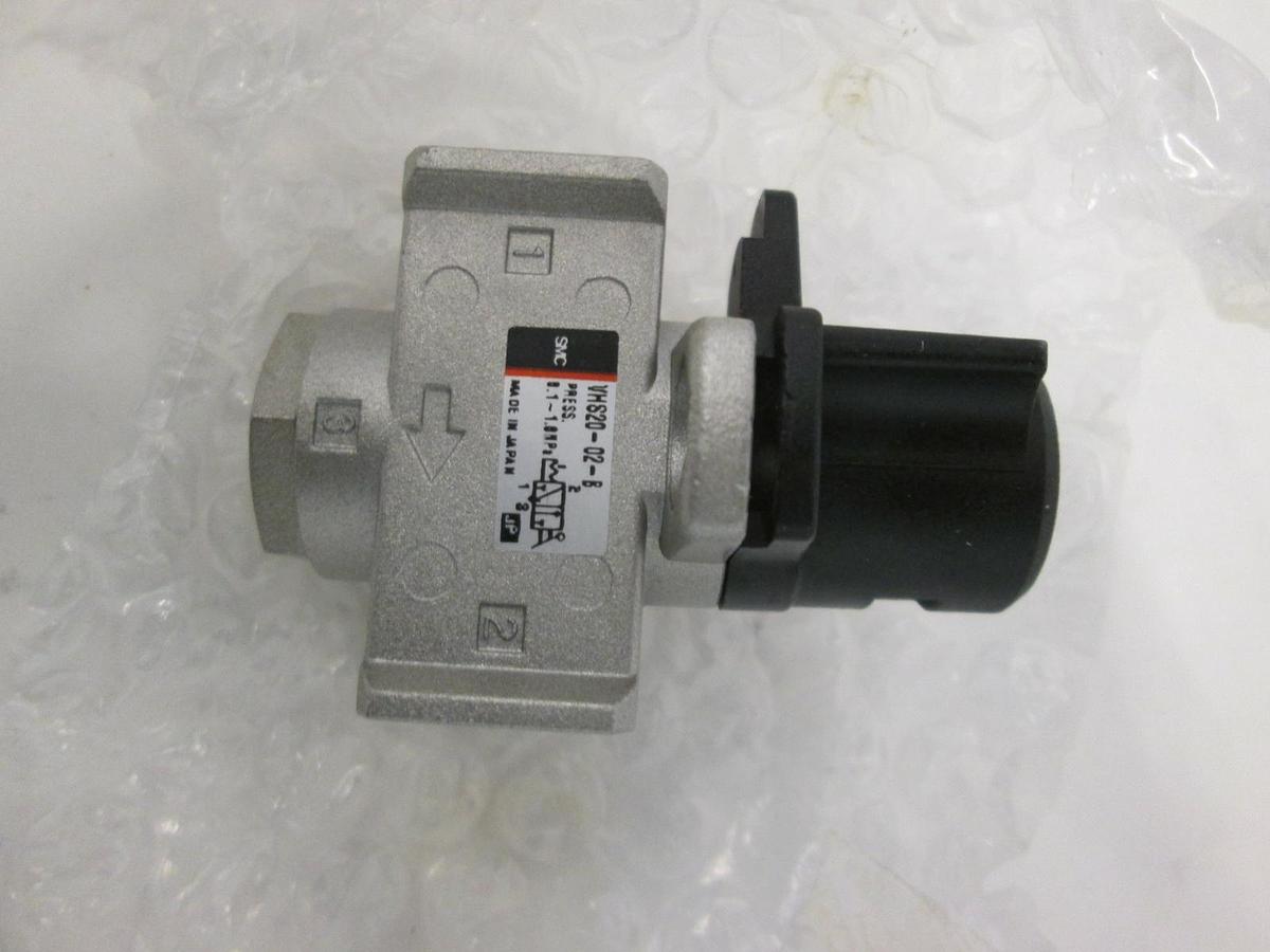 SMC, VHS20-02-B, Lock Out Valve, 3-Port, New, Lot of 3