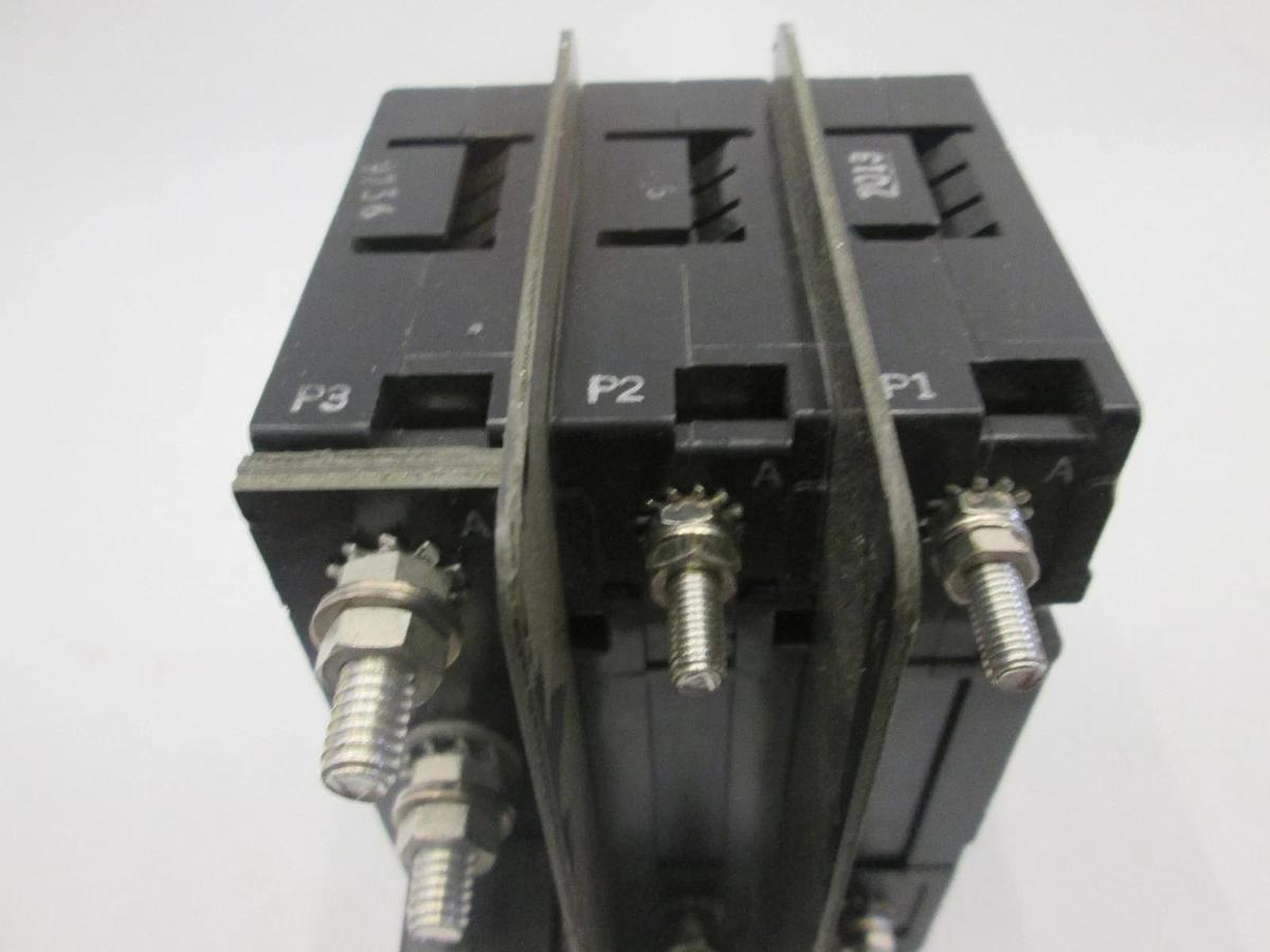 Used Heinemann, CD3-A3A3A6-AB, Circuit Breaker, 3 Pole, 50-50-100A, Used
