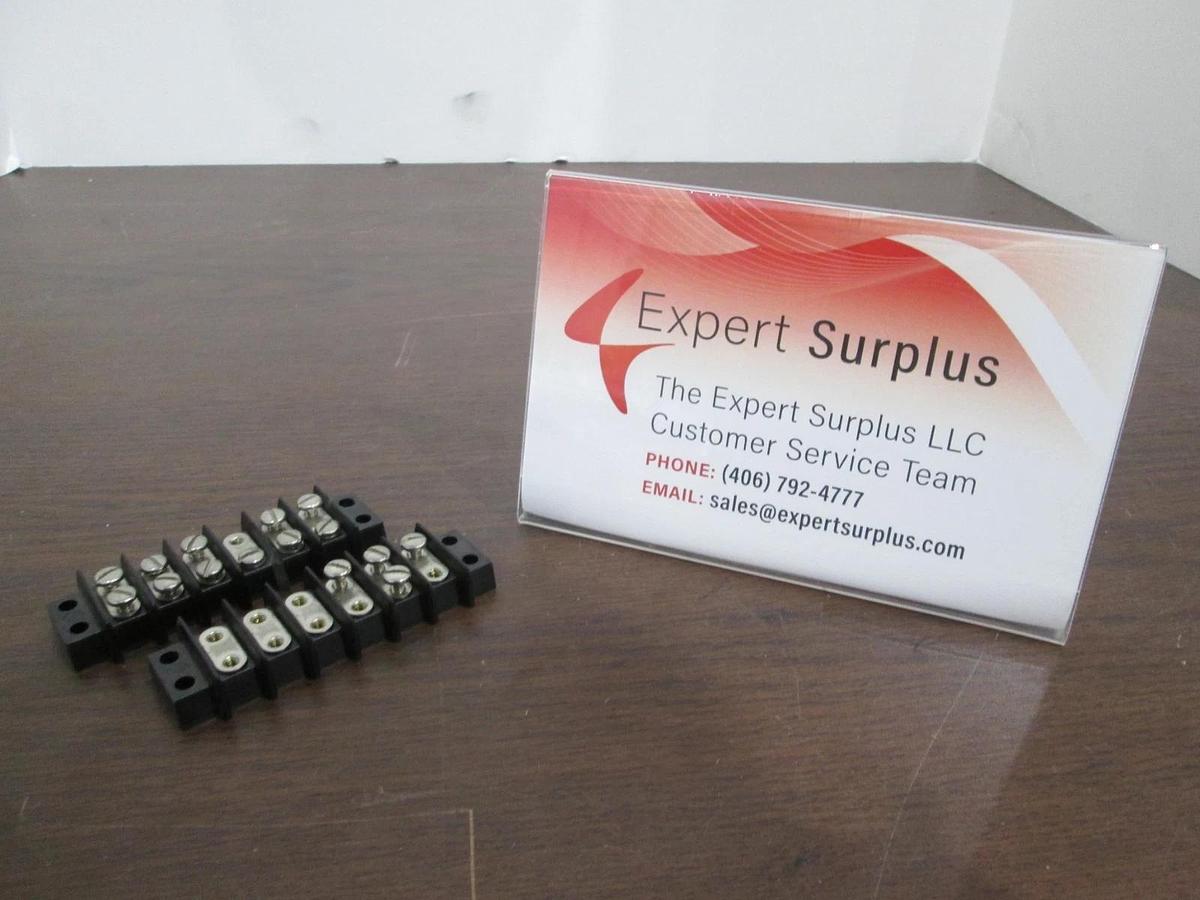 Used Cinch, 6 Position Terminal Block, Used, Lot of 2