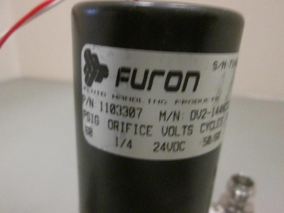 Used Furon, Solenoid Valve, DV2-144NCO2, Used