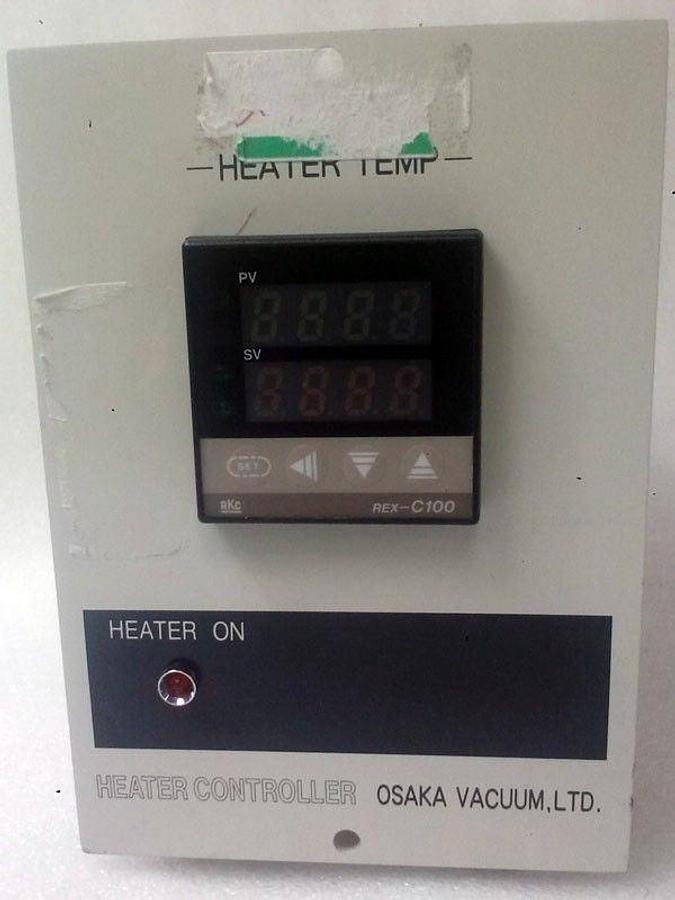 Used Osaka Vacuum, Heater Controller REX-C100F , Used