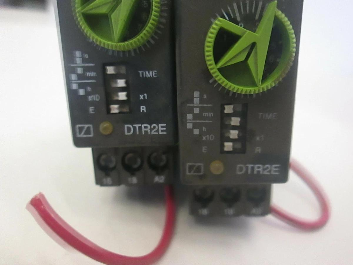 Used Tele Haas, Timer Relay, DTR2E, Used, Lot of 2