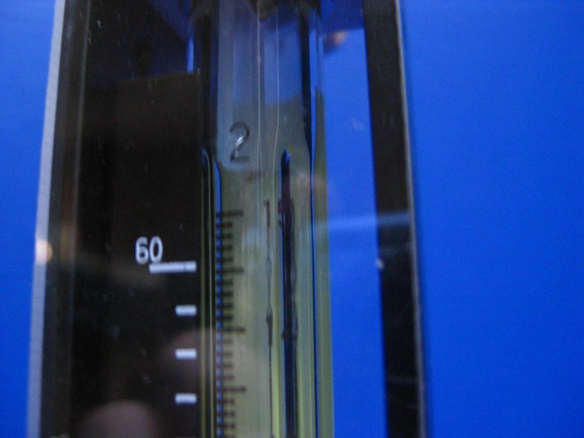 Used Tokyo Keiso F99-241261 Purge Meter, 0-60 Sl/Min N2 with Valve