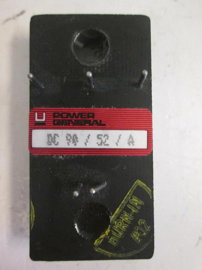 Used Power General 491, DC90/ 52/ A, Lot of 4