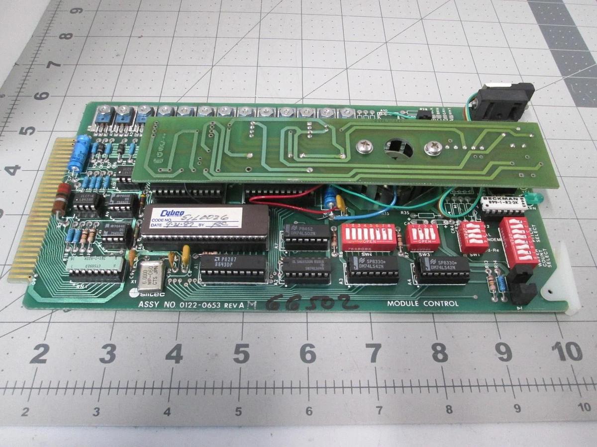 Siltec, 0122-0653, Control Module PCB Assy for WJ999, Used