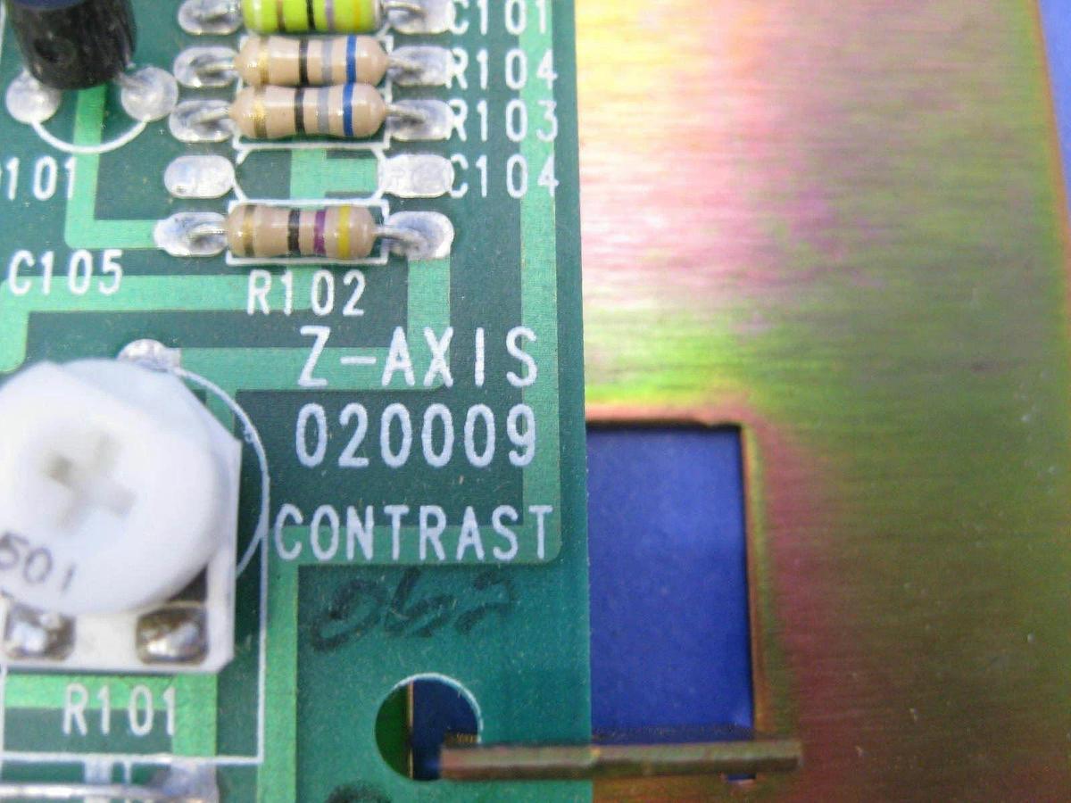 Used Semy Engineering CRT control board maintenance terminal 020009 PCB, 020009062