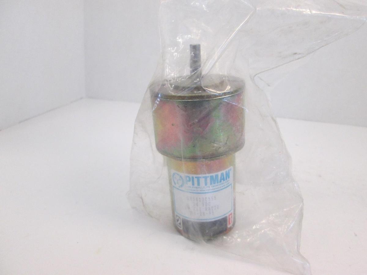 Used Pittman GM9413C555 Gear Motor, 19.7:1 Ratio, 24VDC, Used