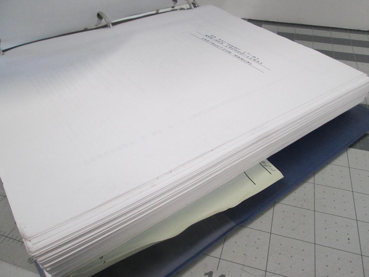 Used Sony, 90520-1143, WRW-625, RA-Stripper, Instruction Manual, Used