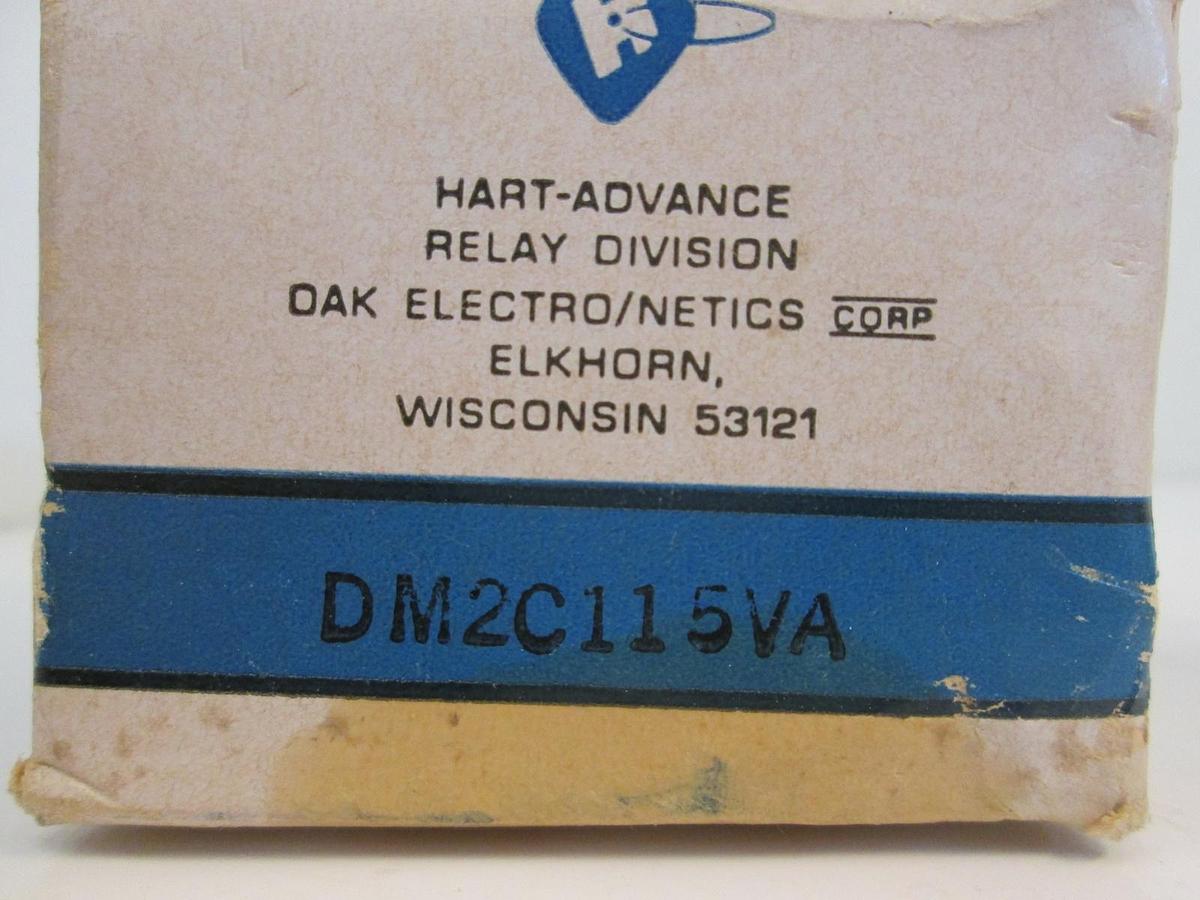 Hart-Advance Relay, DM2C115VA