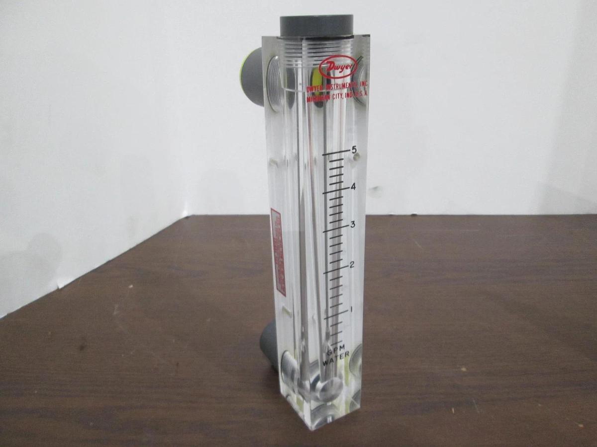 Used Dwyer, VFC-141, 0.5-5 GPM, Flowmeter, Used