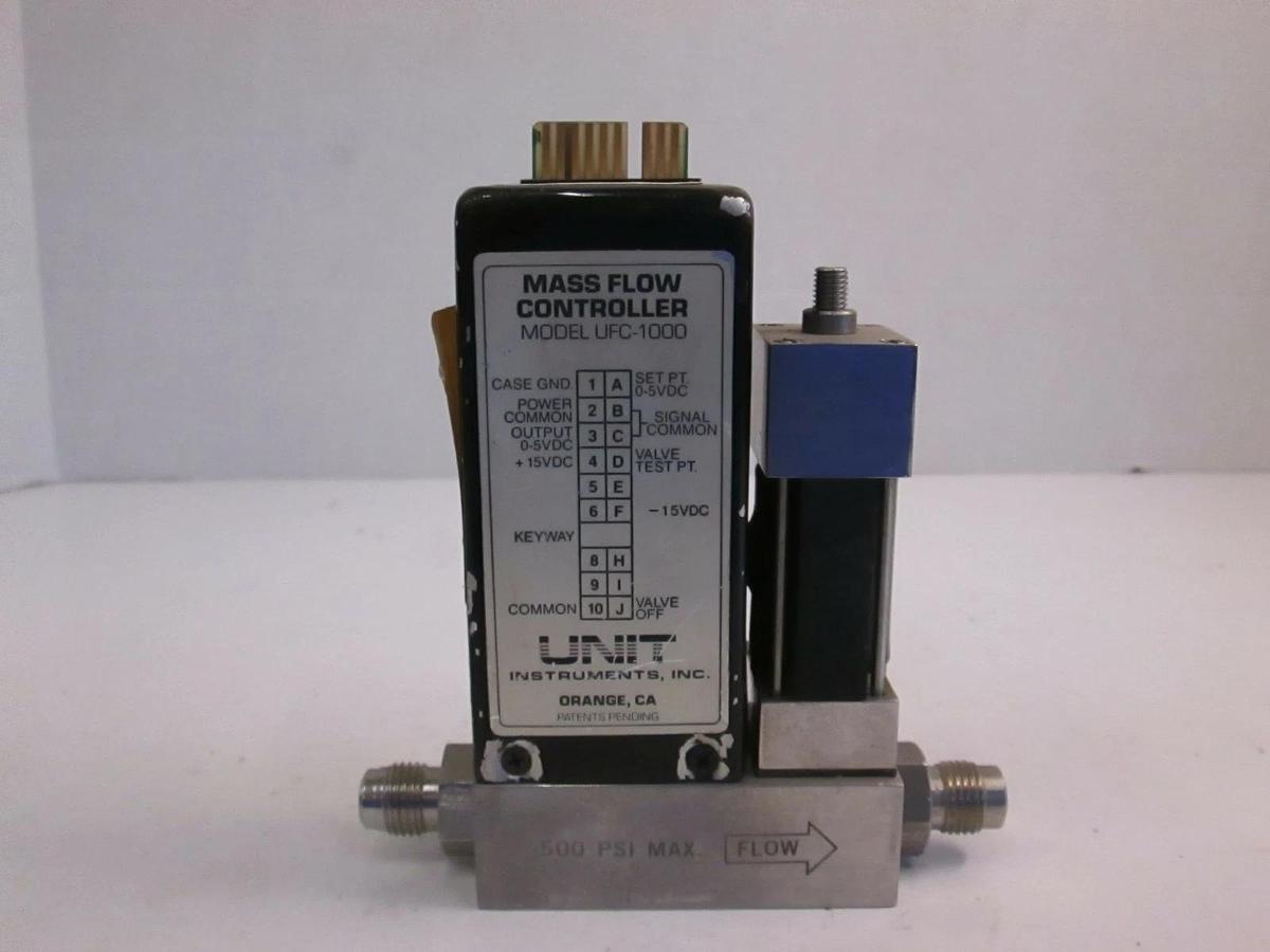 Used Unit UFC-1000 Mass Flow Controller MFC, CHF3, 50 SCCM