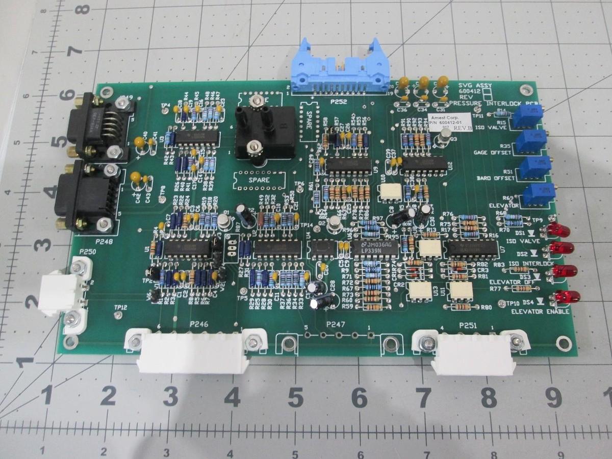 SVG, 600412-01, Pressure Interlock PCB Assy, New