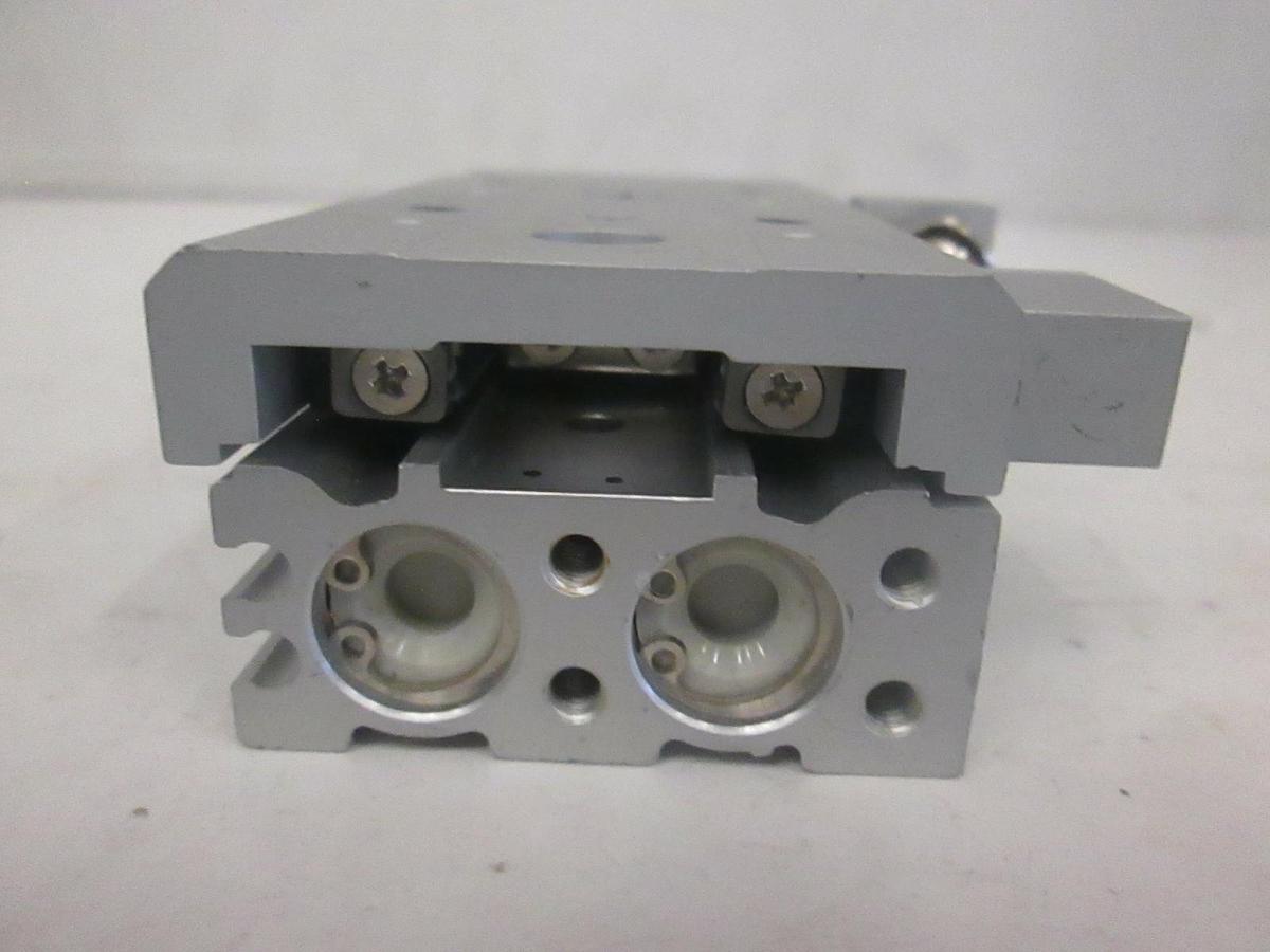 Used SMC, 13-MXS12-30 Air Cylinder Linear Slide Actuator Table, Used
