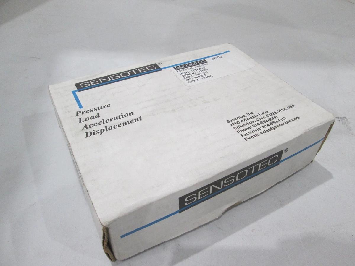 Sensotec, 53/0238-07, Load Cell, 1000lbs, EXC: 10 VDC, NIB