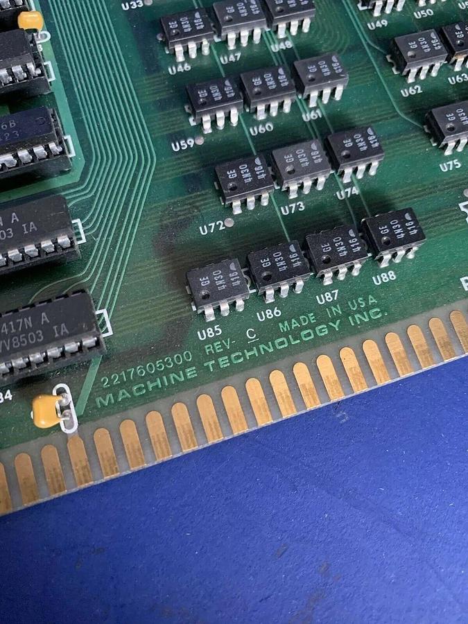 Used Machine Technology Inc 2217605300 PCB, Used