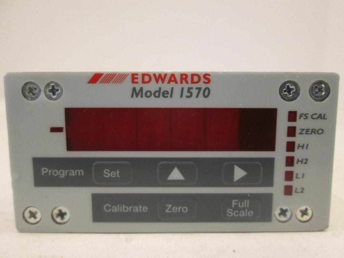 Used Edwards, Pressure Monitor Analog Output 115V w/ Cord, Model 1570, Used